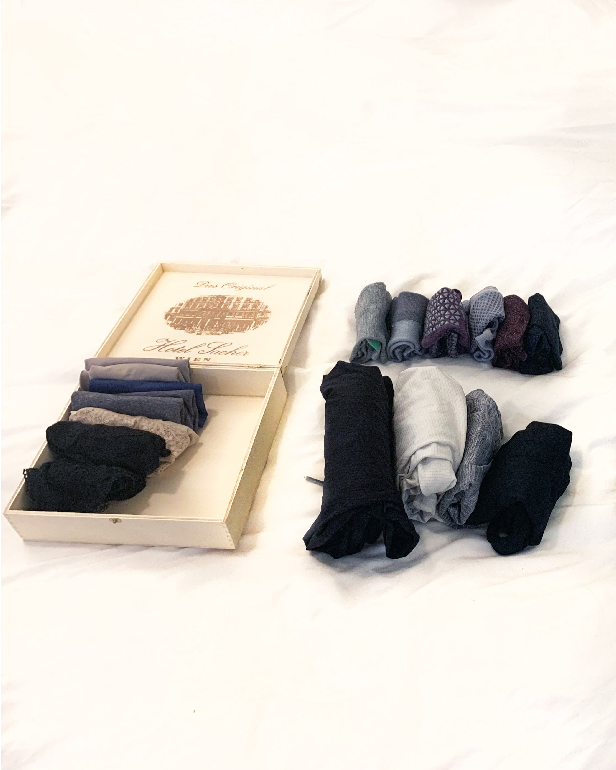 Marie-Kondo Underwear Organization  Tidying my Socks, Bras, & Underwear 